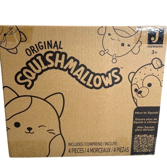 Squishmallows Mini Original 4 Pak Jazwares Food Character Soft Toy Plush Lot NEW - Picture 9 of 9